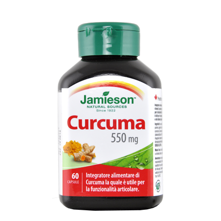 Jamieson curcuma 550mg 60cap