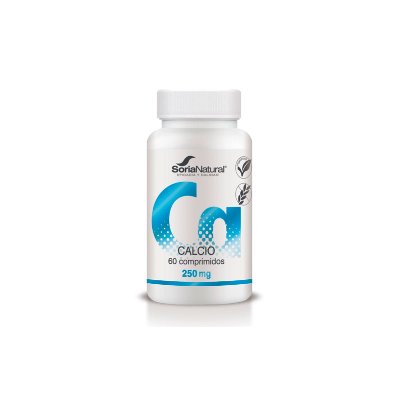 Calcio 250mg 60comp soria natural