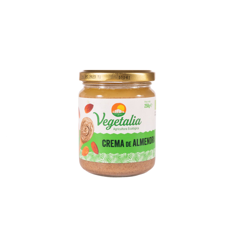 Crema almendra 250g bio vegetalia