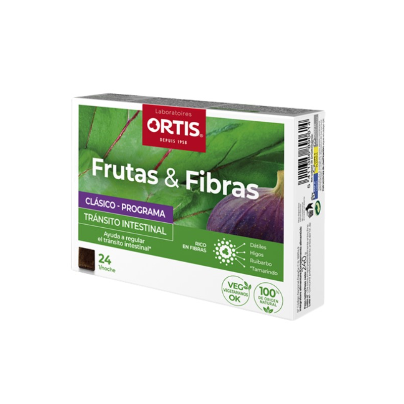 Frutas y fibras clasico 24 cubos ortis
