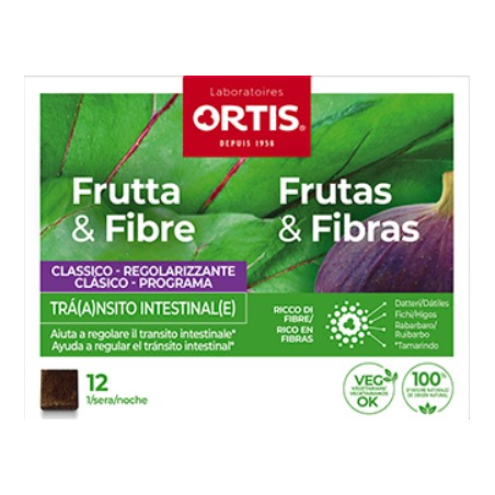 Frutas y fibras clasico 12 cubos ortis
