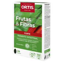 Frutas y fibras forte 24 comp ortis
