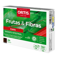 Frutas y fibras forte 24 cubos ortis