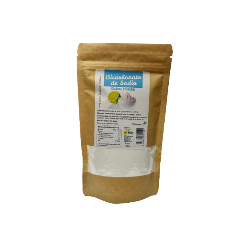 Bicarbonato de sodio 300g eco dream foods