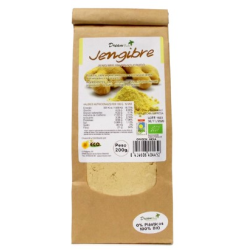 Jengibre polvo 250g eco dream foods bolsa