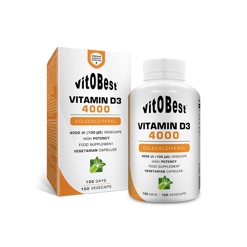Vitamina d3 4000 100cap vitobest