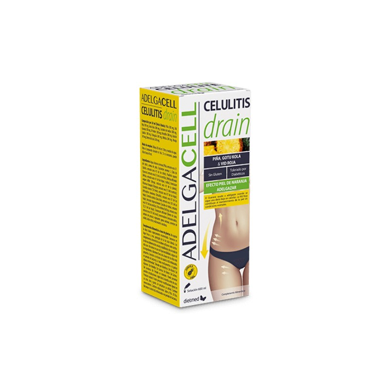 Adelgacell celulitis drain 600ml dietmed