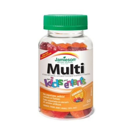 Multi kids vitamin/minerales 60 gominolas jamieson