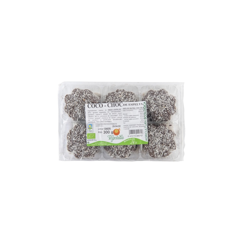 Galletas cocochoc de espelta 300g vegetalia eco