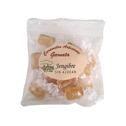 Caramelos jengibre sin azucar 100g garnata
