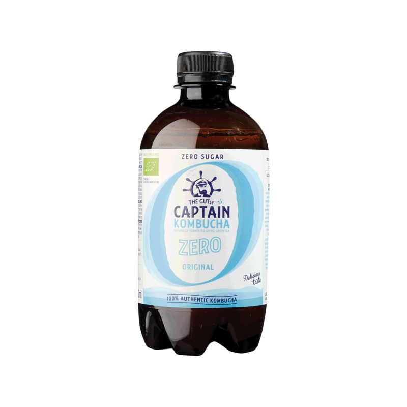 Captain kombucha original zero 400ml bio