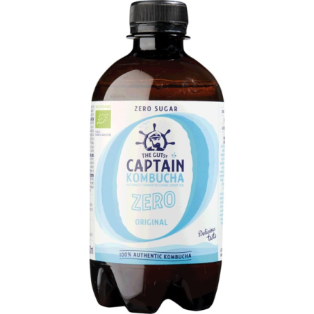 Captain kombucha original zero 400ml bio