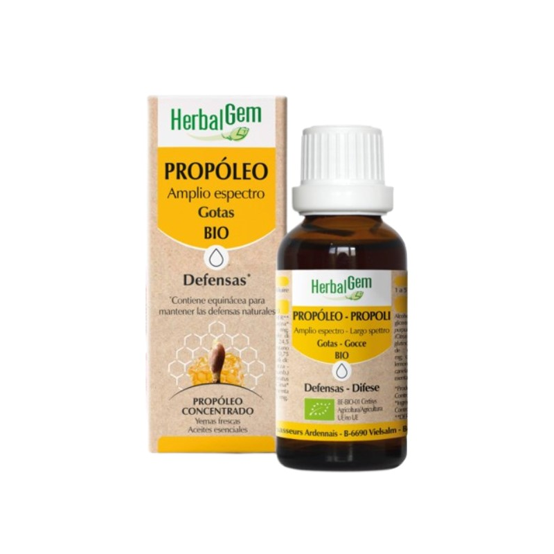 Herbalgem propóleo amplio espectro  bio 50ml