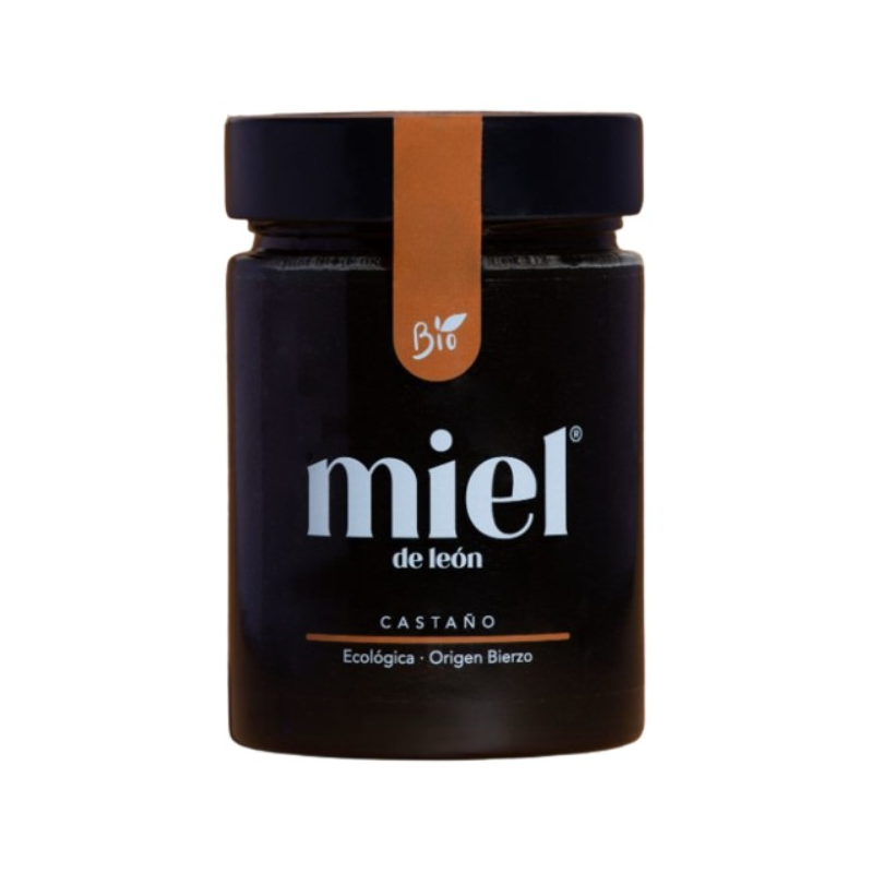 Miel de leon castaño ecologica 450g