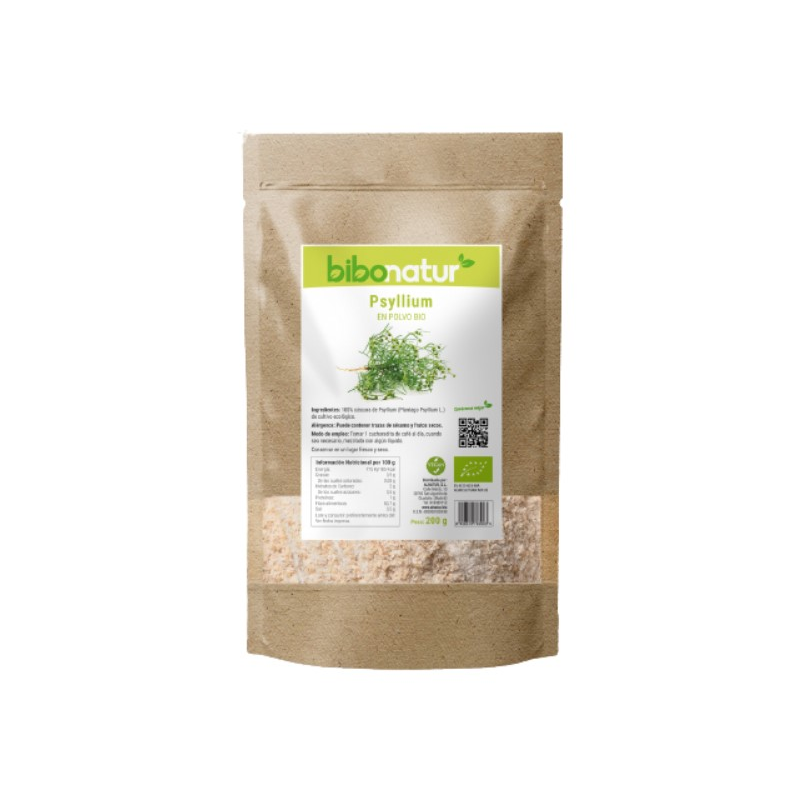 Psyllium polvo bio 200g bibonatur