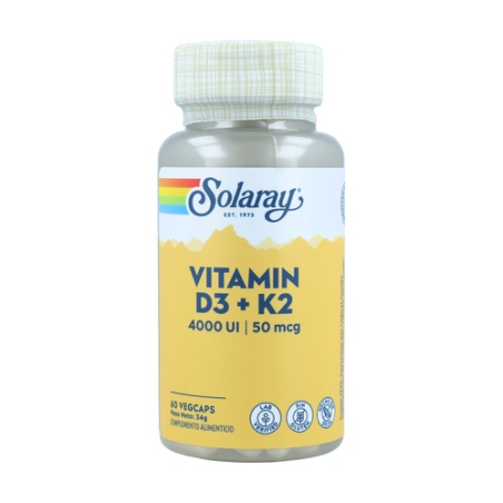 Vitamina d3+k2 60cap solaray