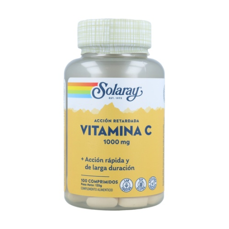 Vitamina c 1000mg 100 solaray