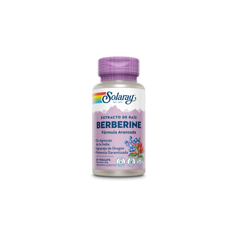 Berberine 60cap250mg solaray
