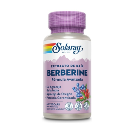 Berberine 60cap250mg solaray