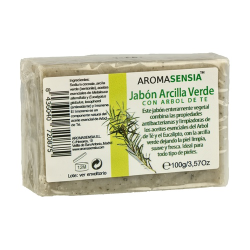 Jabon arcilla verde arbol te 100g aromasensia