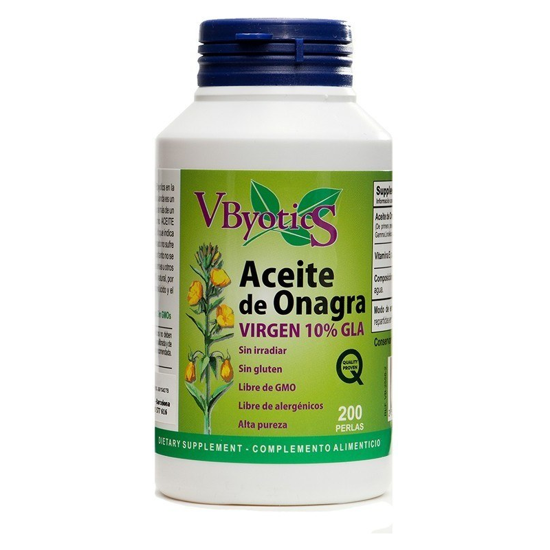 Aceite onagra 1200mg 90p vbyotics