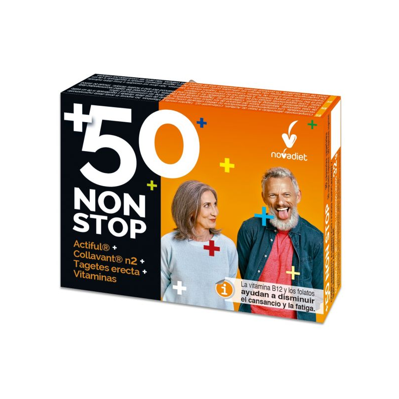 +50 non stop 30cap novadiet