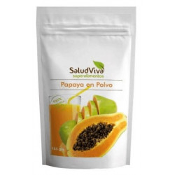 Papaya polvo 125gr salud viva