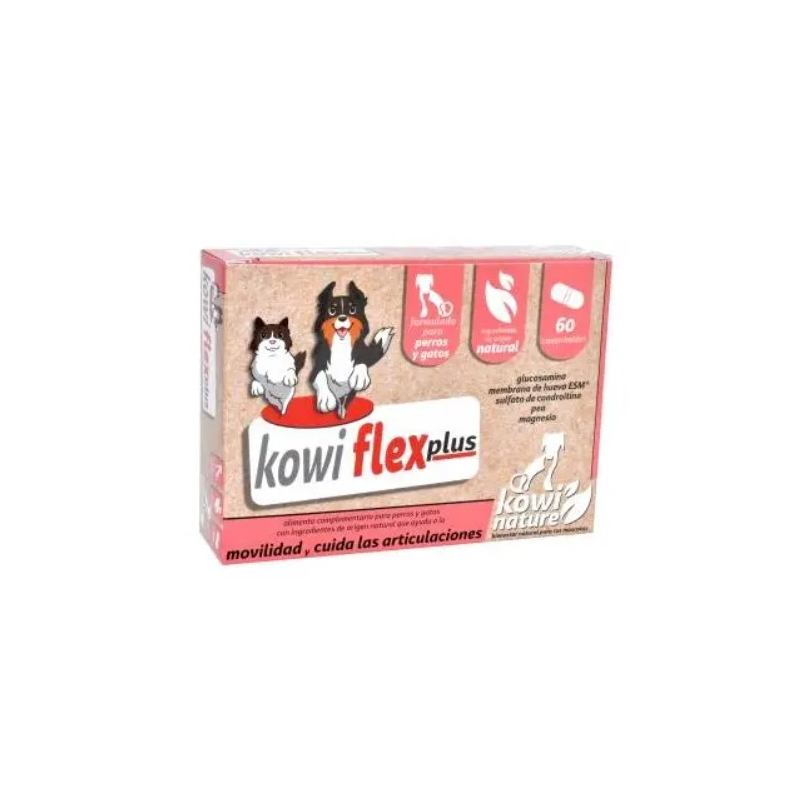 Kowi flex plus 60comp perros y gatos pinisan