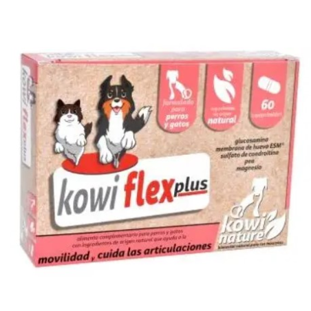 Kowi flex plus 60comp perros y gatos pinisan