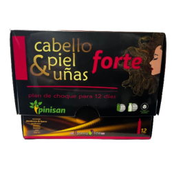 Cabello piel y uñas forte beautyline 12 viales