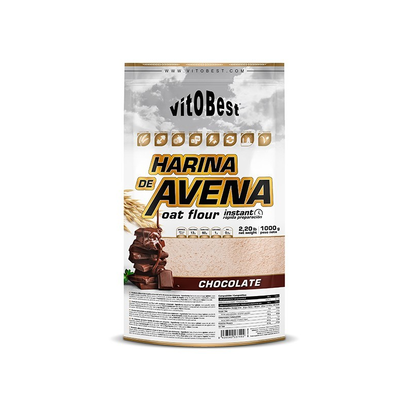 Harina avena choco 1k vitobest