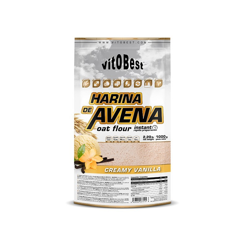 Harina avena vainilla 1k vitobest