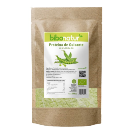 Proteina guisante 80% cruda 200g bibonatur