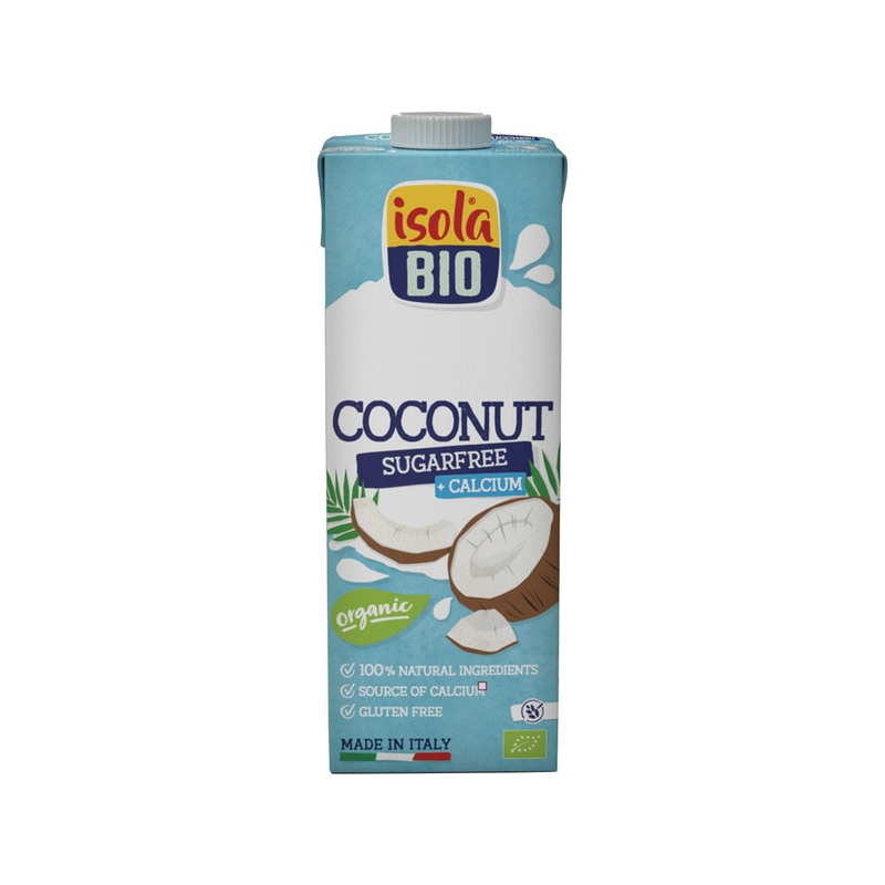 Bebida coconut sin azúcar isola BIO 1 l, Isola Bio