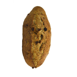 Pan oval pasas y nueces 500gr. eco-horno