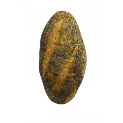 Pan oval integral amapola 500gr eco-horno