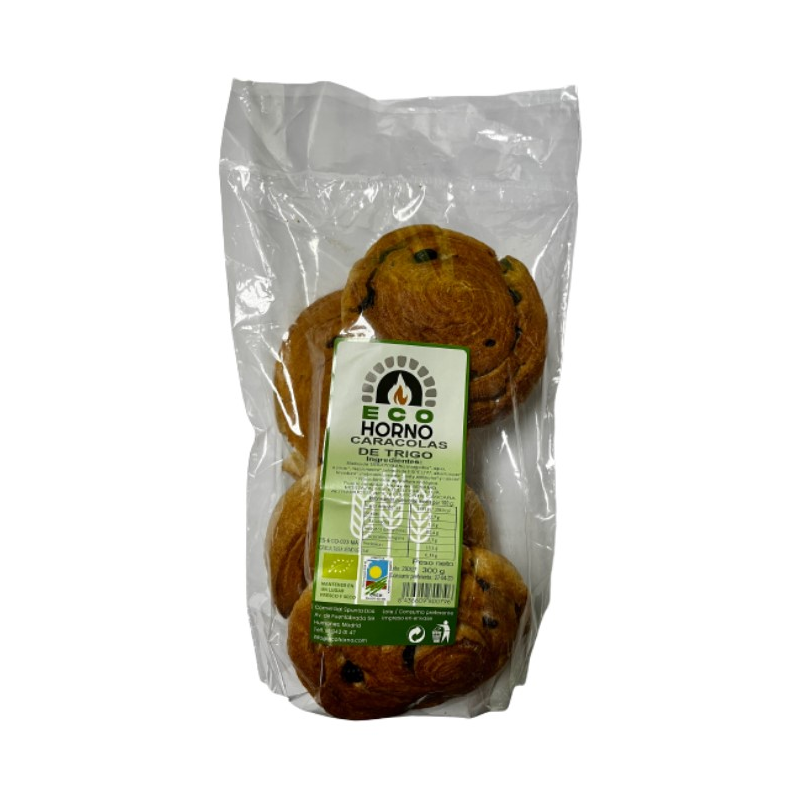 Caracolas de trigo 300gr eco-horno