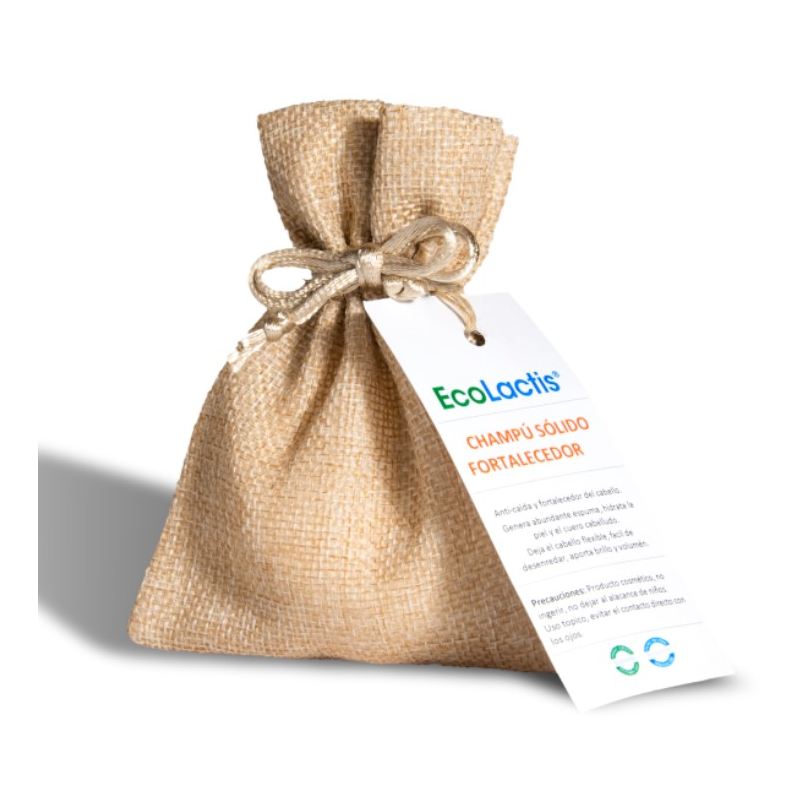 Champu solido nutritivo fortalec 85g. ecolactis