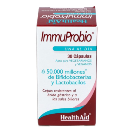 Inmuprobio 50.000 millones bifid 30caps health aid