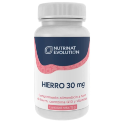 Hierro 30mg 30cap nutrinat evolution