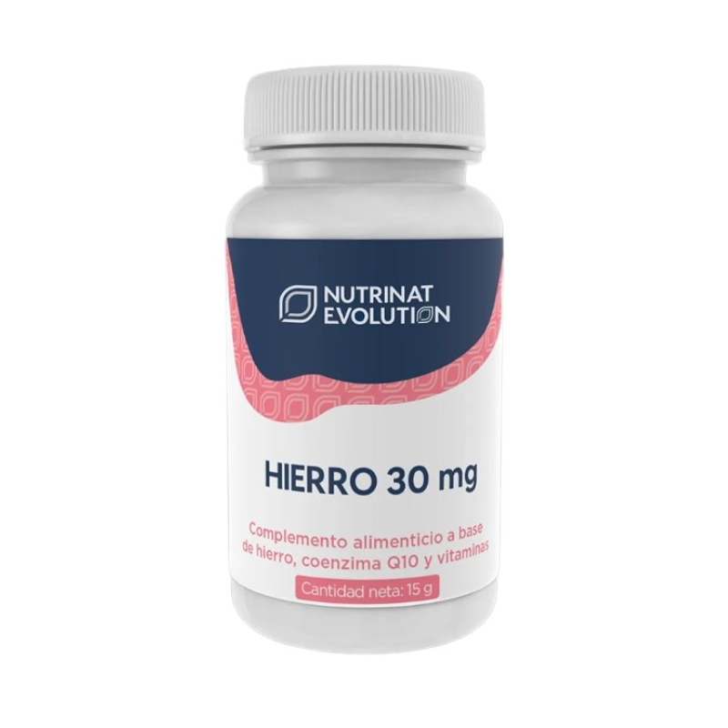 Hierro 30mg 30cap nutrinat evolution