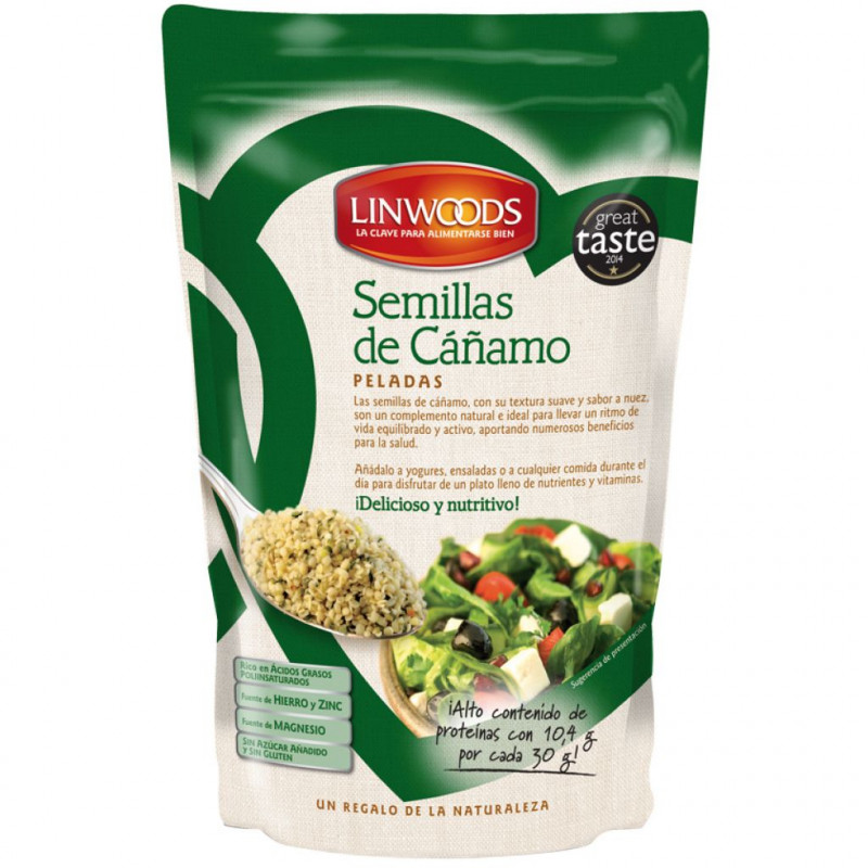 Linwoods semilla cañamo pelada