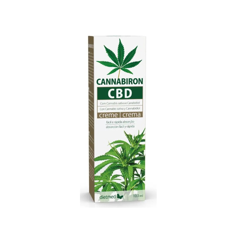 Crema cannabiron cbd 100ml dietmed