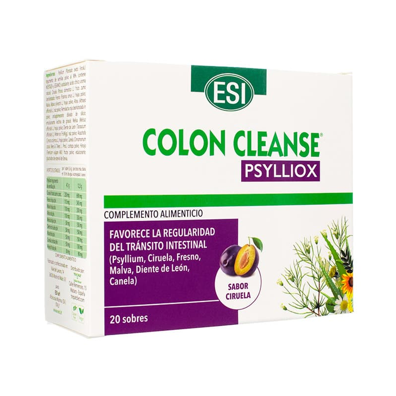 Colon cleanse psylliox 20 sobres esi