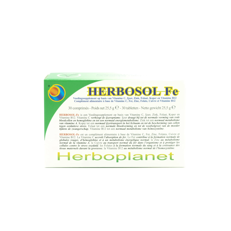 Herbosol fe 30comp herboplanet