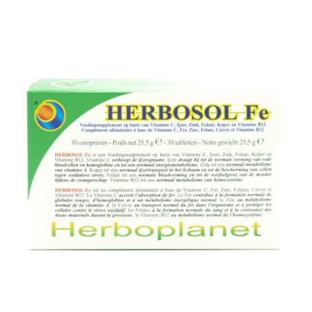 Herbosol fe 30comp herboplanet