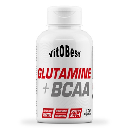 Glutamine + bcaa 100triplecaps vitobest