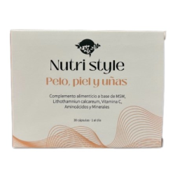 Nutri style pelo piel uñas espadiet 30cap