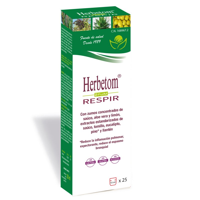 Herbetom 2 pulm respir 250ml bioserum