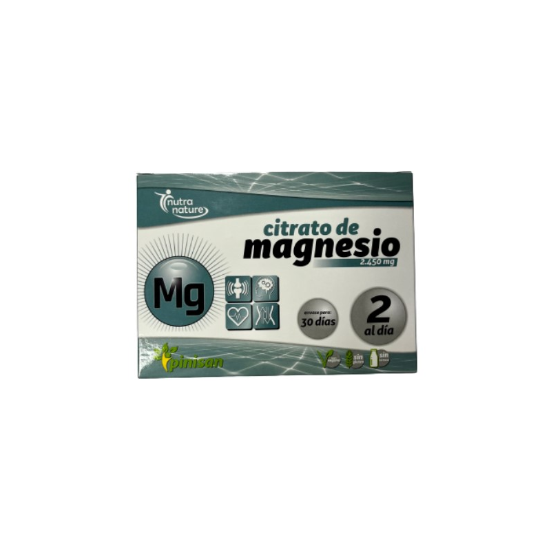 Citrato magnesio 2450mg 60comp pinisan